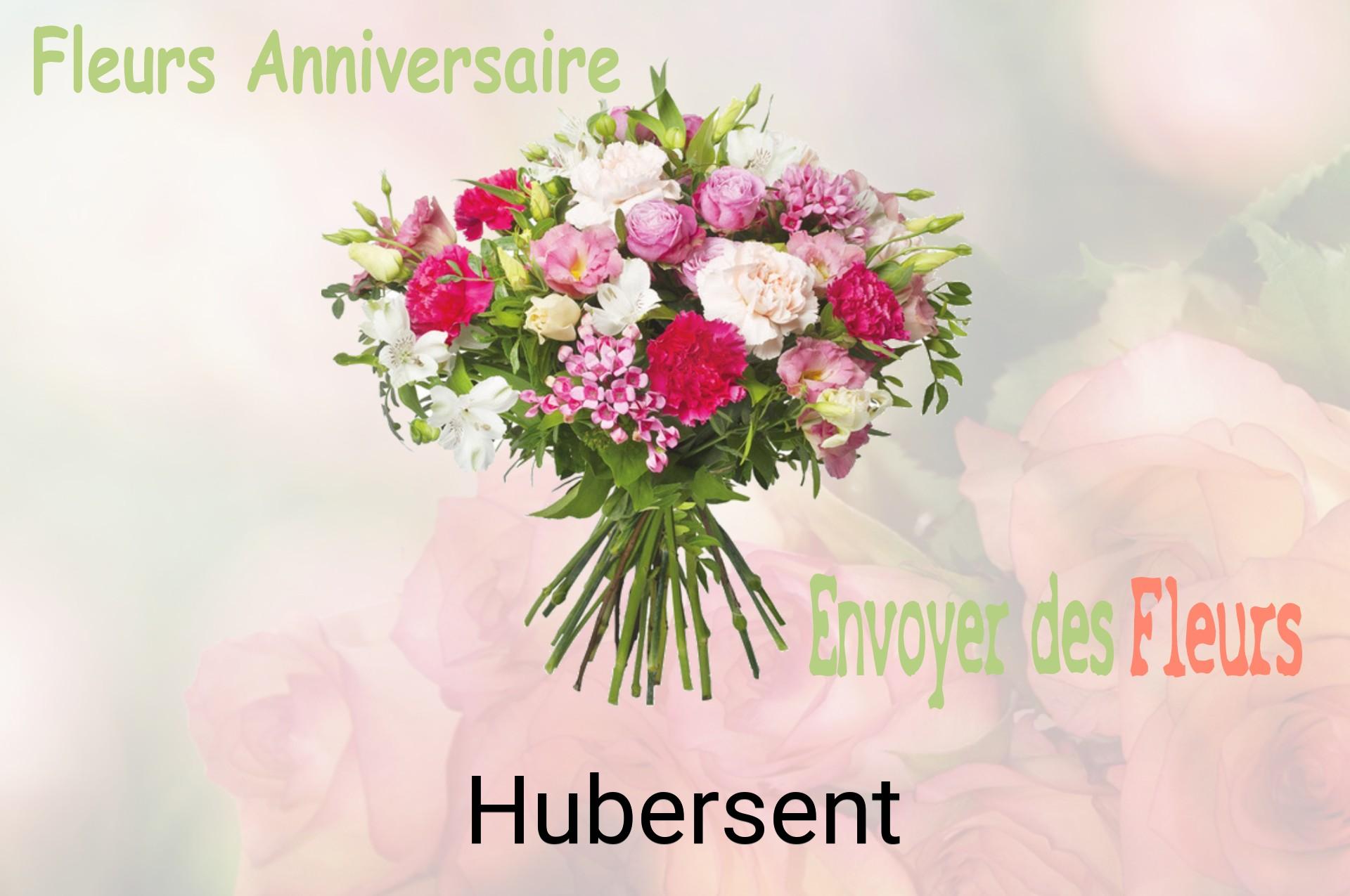 Bouquet de fleurs d’anniversaire livré à Hubersent